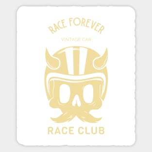 Race Forever Club Sticker